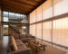 Sheer curtains in a living room
